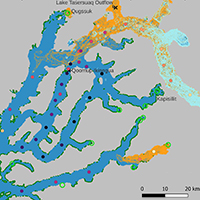 31. Mapping intertidal macrophytes in fjords in Southwest Greenland (extract from Fig. 7).
